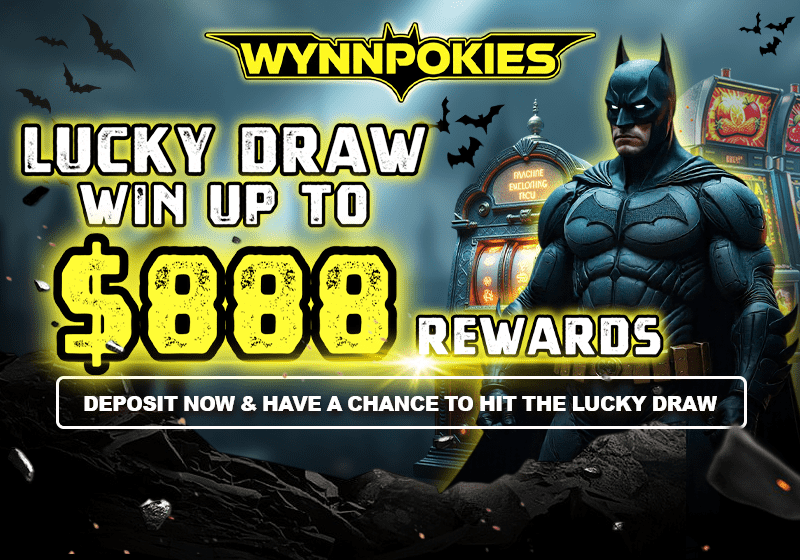 Lucky draw with rewards up to 888 dollars